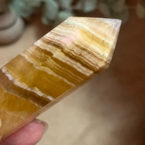 Yellow Golden Fluorite dt - Picture 5 of 10